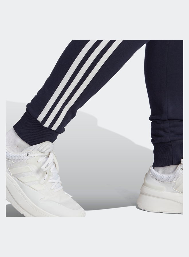 Adidas Essentials 3-Stripes French Terry Cuffed Joggers - Image 5